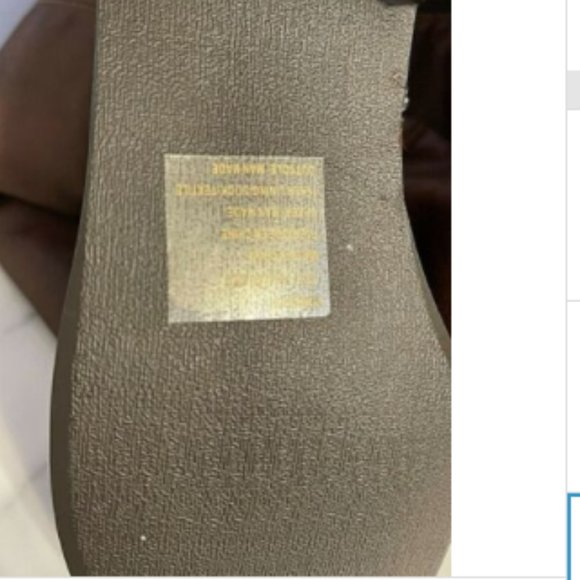Brown Knee High Boots Size 6”Rowleigh" Shearing Cuff by JustFab Double … - Picture 10 of 11